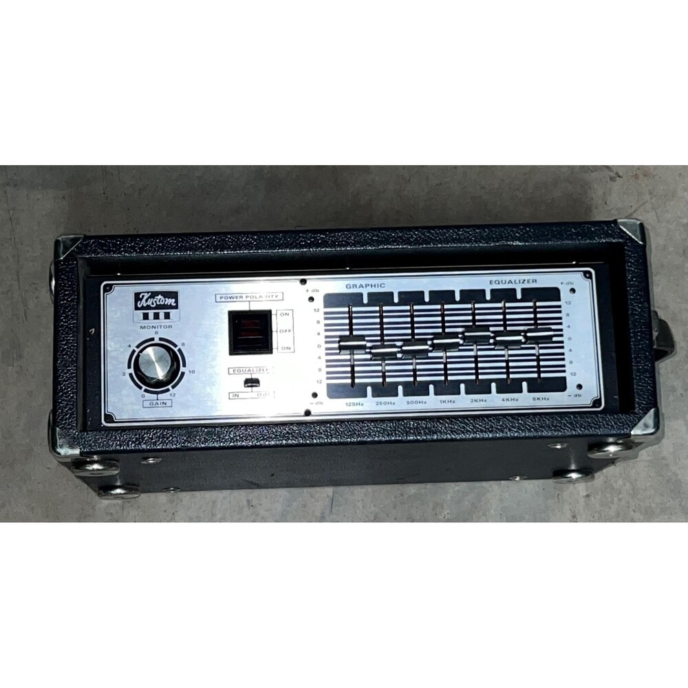 Kustom III-Mon Monitor Graphic Equalize.